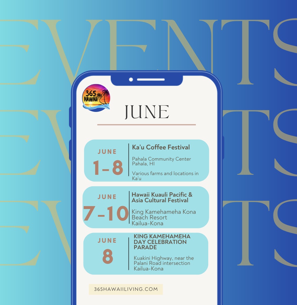 Read more about the article June 2024 Hawaii Island Events Calendar